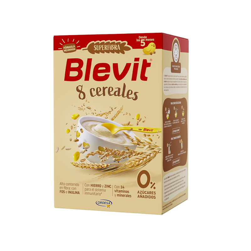 Comprar BLEVIT PLUS GAMA SUPERFIBRA 8 cereales 600gr. de BLEVIT