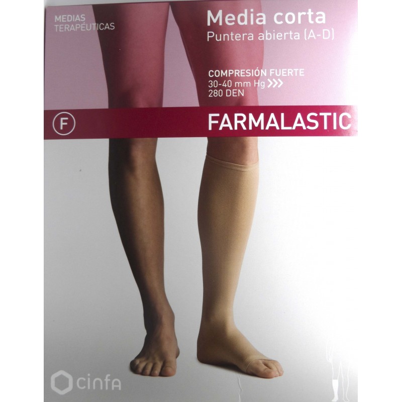 Descubre nuestros productos de CINFA FARMALASTIC MEDIA CORTA C/F GDE en ❤️ Gran Farmacia Online