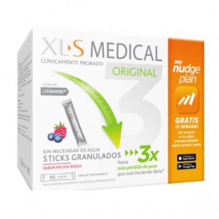 XLS MEDICAL ORIGINAL CAPTAGRASAS 90 STICKS
