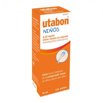 UTABON NIÑOS 0,25 mg/ml...
