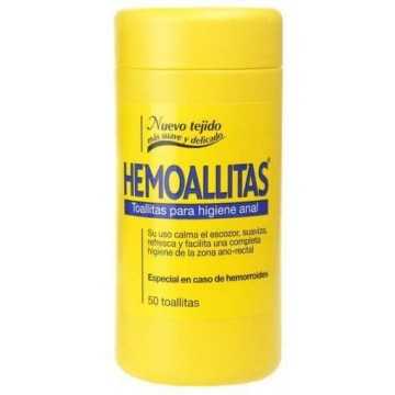 HEMOALLITAS TOALLITAS 50 UD