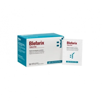 Blefarix parpados y pestañas toallitas 50 uds - Farmacia en Casa Online